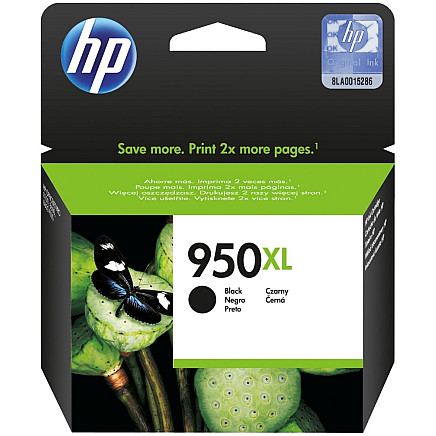 HP 950XL ink cartridge black, CN045AE