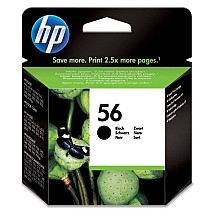 HP (56) C6656AE - ink cartridge black, DJ 5550, 5652 original