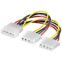 PremiumCord cable power splitter Molex to 2x Molex