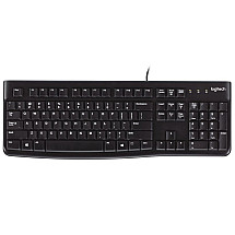 Logitech keyboard K120 for Business/ Wired/ USB/ CZ/ Black