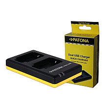 PATONA Photo Dual Quick Panasonic DMW-BLC12 USB charger