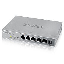 ZyXEL MG-105, 5 Ports Desktop 2.5G MultiGig unmanaged Switch