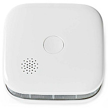 NEDIS Wi-Fi smart smoke detector/ battery powered/ 85 dB volume/ 10 years sensor life/ Android & iOS/ white