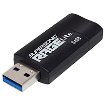 PATRIOT Supersonic Rage Lite 64GB / USB 3.2 Gen 1 / black