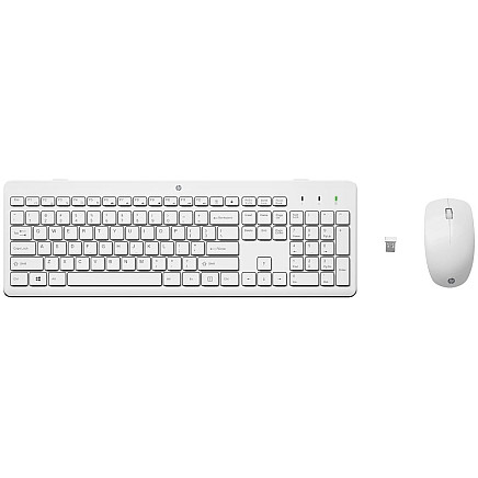 230 Wireless Mouse Keyboard White