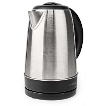 NEDIS kettle KAWK340EAL/ volume 1.7 l/ 360° rotation/ stainless steel/ consumption 2200 W/ black / aluminum