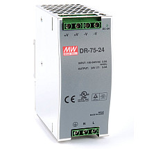 PWR-75-24 DIN power supply, 24V, 75W