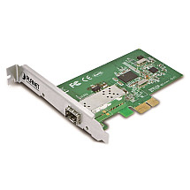 ENW-9701 10/100/1000Base-X NIC adapter, SFP, PCI-E x1