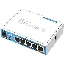 Microtik HAP AC Lite, RB952UI-5AC2ND, 650MHz, 5x LAN, 2.4+5GHz Wi-Fi 5, USB, 1x Poe Out, L4