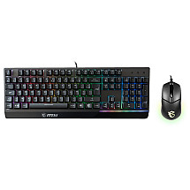 MSI Gaming Keyboard and Mouse Vigor GK30 Combo/ Wired/ RGB Backlight/ USB/ CZ Layout