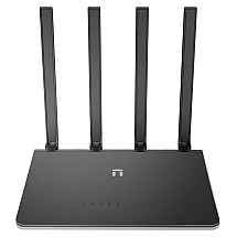 STONET by Netis N2 - Wi-Fi Router, AC 1200, 1x WAN, 4x LAN, 4x fixed antenna 5 dB, Full Gigabit ports