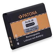 PATONA battery for mobile phone Nokia BL-5B / ROLLEI Sportsline 640, 1000mAh 3.7V Li-Ion