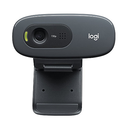 Logitech HD Webcamera C270/ 1280x720/ 3mpx/ USB/ Gray