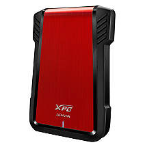 ADATA EX500 frame for 2.5" HDD/SSD / USB 3.1 / SATA 3.0 / red