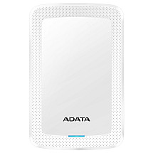 ADATA HV300 1TB HDD / external / 2.5" / USB3.1 / white