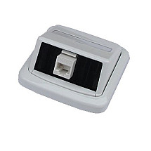 ABB Tango Data socket UTP CAT5E 1xRJ45 WHkey white