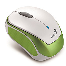 GENIUS Micro Traveler 9000R V3/ 1200 dpi/ wireless/ rechargeable/ white-green