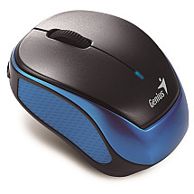 GENIUS Micro Traveler 9000R V3/ 1200 dpi/ wireless/ rechargeable/ black-blue