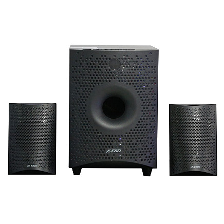 FENDA F&D speaker F210X/ 2.1/ 15W/ black/ BT4.0/ FM radio/ USB playback/ remote control