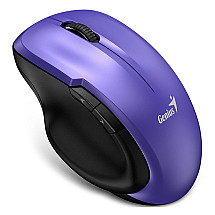 GENIUS Ergo 8200S Purple/ 1200 dpi/ wireless/ 5buttons/ silent/ BlueEye sensor