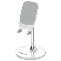 COLORWAY Swivel holder with 90° rotation for mobile phone/ tablet/ white