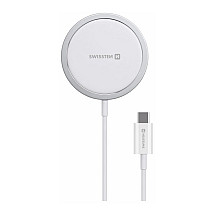 Swissten MagStick wireless charger for iPhone compatible with MagSafe