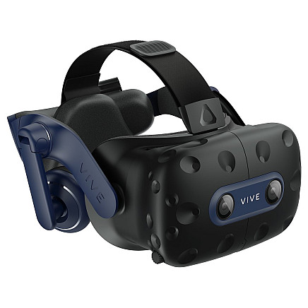 HTC VIVE PRO 2 Glasses for virtual reality/ 2x ext. motion sensors/ 2x controller/ Link box/ cabling