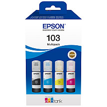 Epson ink cartridge 103/ T00S64A/ EcoTank/ L1x10/ L315x/ L325x/ L3x6x/ L5190/ 4-colour Multipack