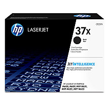 HP 37X black original toner cartridge LaserJet high capacity