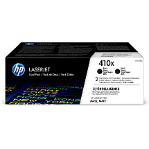 HP 410X double pack black original high capacity LaserJet toner cartridges