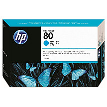 HP 80 Cyan ink cartridge, 350 ml