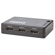 NEDIS HDMI switch/ 5x HDMI input/ 1x HDMI output/ 1080p/ ABS/ anthracite/ box