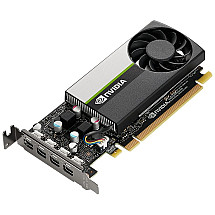 PNY NVIDIA T1000 LowProfile / 4GB GDDR6 / PCI-E / 4x mDP / 1x LP bracket included