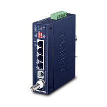 Planet IVC-234GT, VDSL2 Industrial Ethernet Converter, 4x 1000Base-T, Profile 17a/30a, G.993.5 G.Vectoring, G.INP