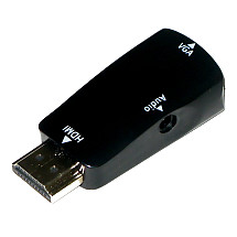 HDMI (M) to VGA (F) adapter, up to 1080p