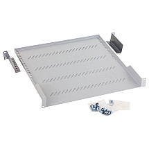 Triton Shelf with perforation 1U/450mm, max. load capacity 40kg