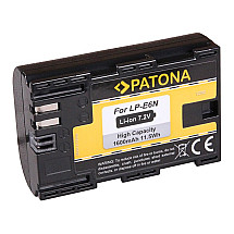 PATONA battery for photo Canon LP-E6/LP-E6N 1600mAh Li-Ion