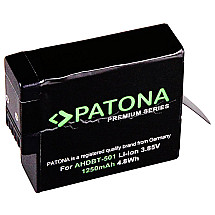 PATONA battery for digital camera GoPro Hero 5/Hero 6/Hero/Hero7 20018 AABAT-001 1250mAh Li-Ion Premium