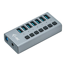 i-tec USB 3.0 charging HUB 7 Port + power adapter 36 W