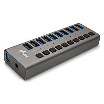 i-tec USB 3.0 charging HUB 10 Port + power adapter 48 W