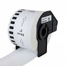 PRINTLINE compatible labels with Brother DK-22223, paper roll 50 x 30.48m