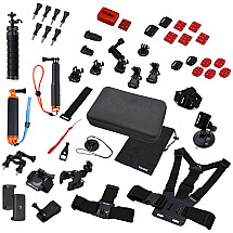 Rollei XL outdoor accessory set/ 49 pcs for ROLLEI and GoPro cameras