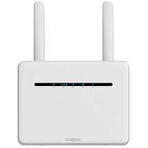 STRONG 4G+ LTE router 1200/ Wi-Fi standard 802.11a/b/g/n/ac/ 1200 Mbit/s/ 2.4GHz and 5GHz/ 4x LAN/ 1x SIM/ white