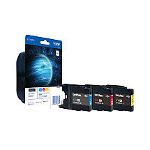 BROTHER ink cartridge LC-1280XLRBWBP/ multipack/ Three colors