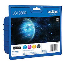 BROTHER ink cartridge LC-1280XLVALBP/ multipack/ Black + three colors