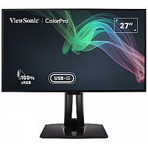 ViewSonic VP2768A-4K/ 27 "/ IPS/ 16: 9/ 3840x2160/ 6MS/ 350CD/ M2/ DP/ 2xHDMI/ USB/ USB-C/ RJ45ENT/ PIVOT/