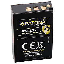 PATONA battery for photo Olympus BLS5 1100mAh Li-Ion Protect