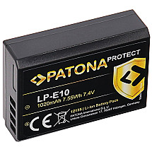 PATONA battery for photo Canon LP-E10 1020mAh Li-Ion Protect