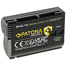 PATONA battery for photo Nikon EN-EL15C 2600mAh Li-Ion Protect