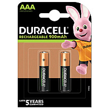 Duracell Rechargeable battery 900mAh 2 pcs (AAA)